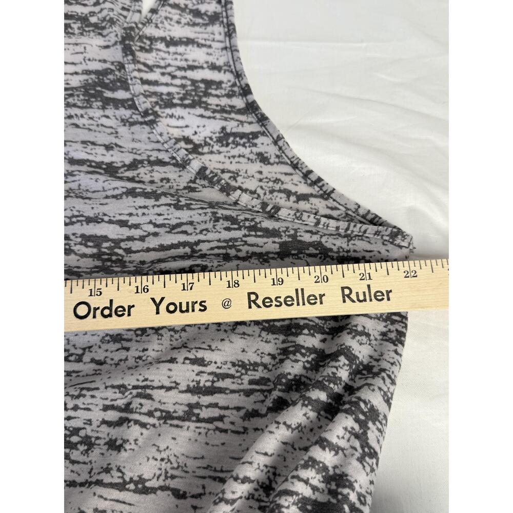 Swimsuits For All Womens Grey Sleeveless Tank Swimsuit Cover 3X - Picture 6 of 6